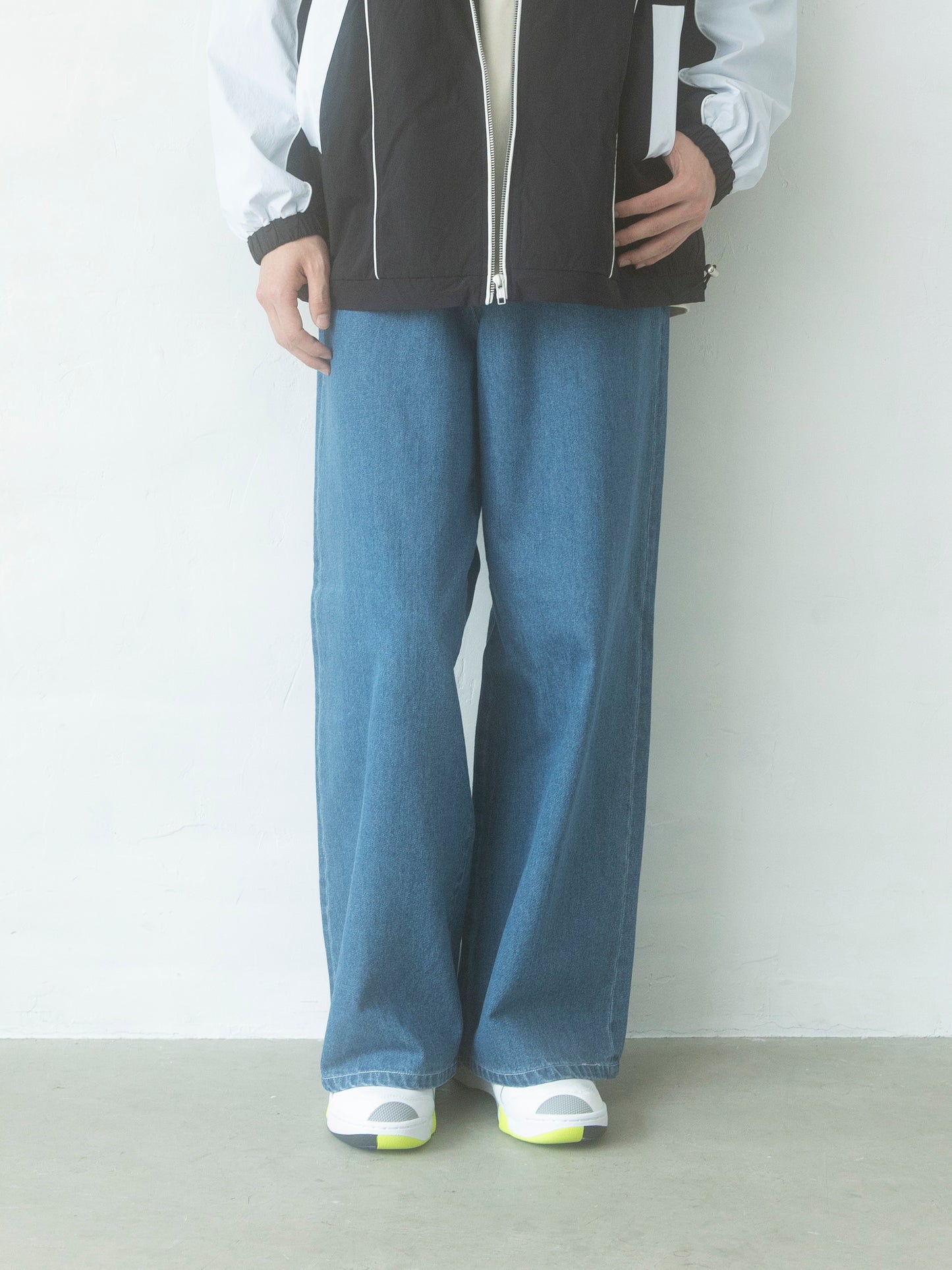 ワイドデニムパンツ