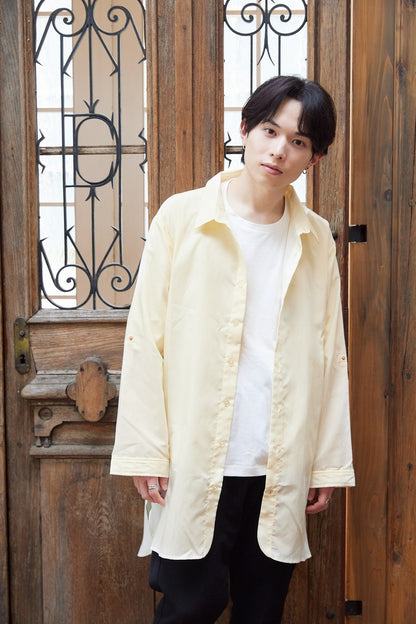 リボンロングシャツ