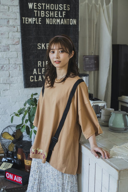 サスペンダーTシャツ