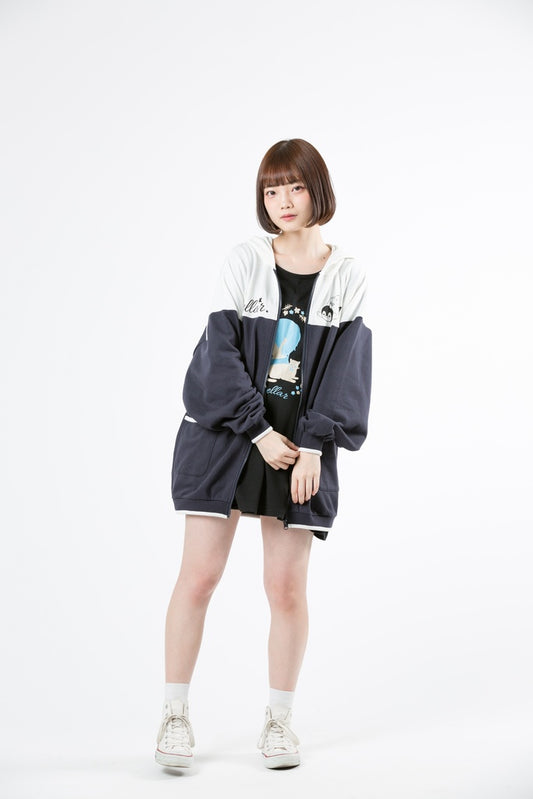 ZIPパーカー