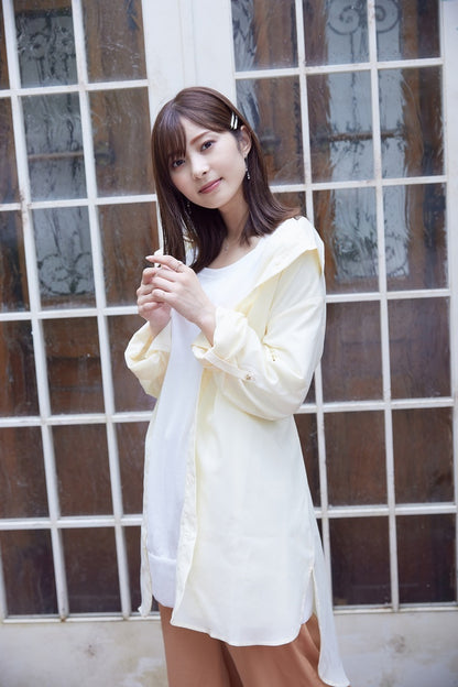 リボンロングシャツ